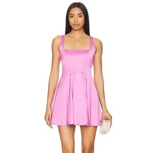 Free People Vibrant Pink Mini Dress